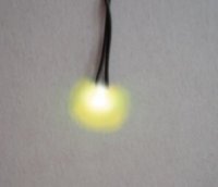 5x Mikro-SMD-LED0402  warmweiß-anschlussfertig