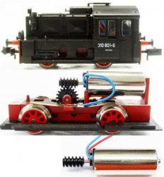 SB Umbausatz für Köf II / Köf 323 (Arnold/ Arnold Hornby TT)