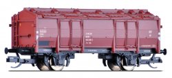 Tillig 14713 - TT Klappdeckelwagen T-v der DR Ep.IV, Spur TT