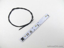 Lichtleiste für Innenbeleuchtung, Lichtfarbe weiß mit 3 SMD LED`s, 75mm Länge 